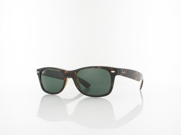 Ray Ban New Wayfarer RB2132 902/58 52 tortoise / crystal green polarized