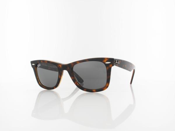 Ray Ban Original Wayfarer RB2140 1292B1 50 havana on trasparent light bro / dark grey