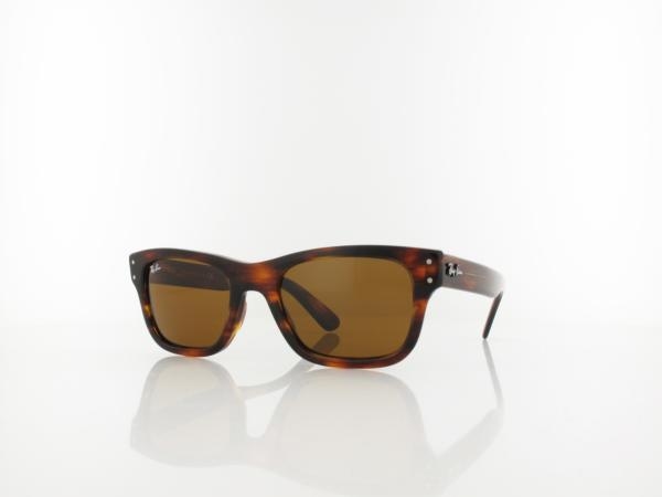 Ray Ban Mr Burbank RB2283 954/33 52 striped havana / brown