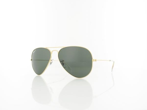 Ray Ban Aviator Large Metal RB3025 001/58 58 arista / crystal green pol