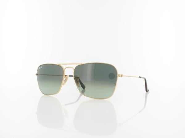 Ray Ban Caravan RB3136 181/71 58 gold / dark grey gradient