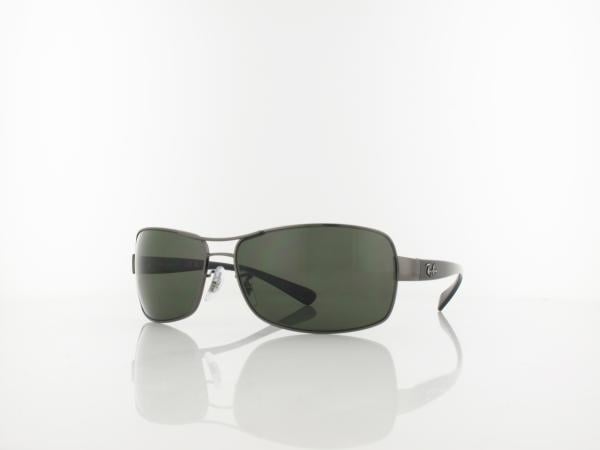 Ray Ban Top Bar RB3183 004/71 63 gunmetal / green