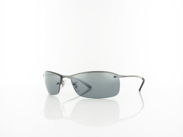 Ray Ban Top Bar RB3183 004/82 63 gunmetal / polar grey mirror silver gradient