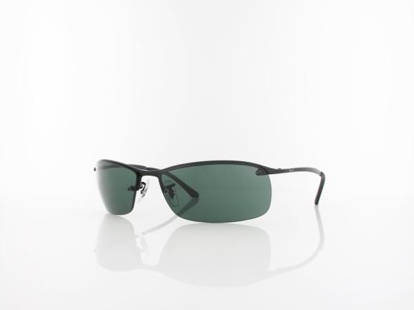 Ray Ban Top Bar RB3183 006-71 63 matte black / green