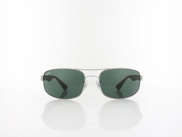 Ray Ban RB3445 004 64 gunmetal / crystal green