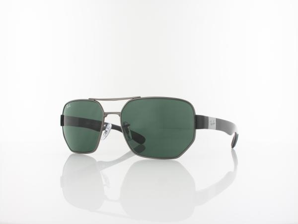 Ray Ban RB3672 004/71 60 gunmetal / dark green