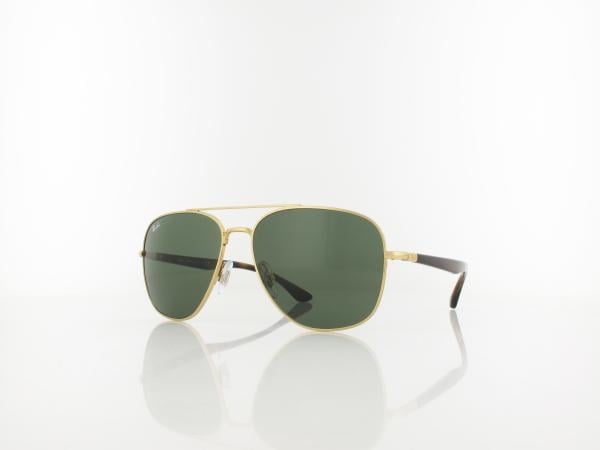 Ray Ban RB3683 001/31 56 arista / green