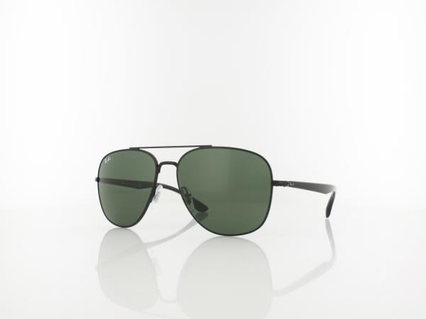 Ray Ban RB3683 002/31 56 black / green