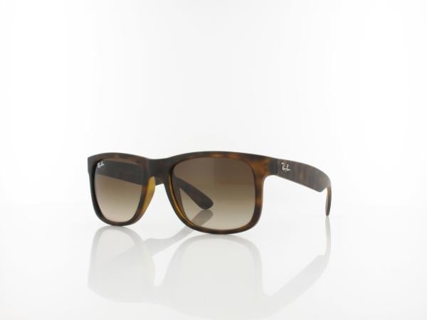 Ray Ban Justin RB4165 710/13 51 rubber light havana / brown gradient