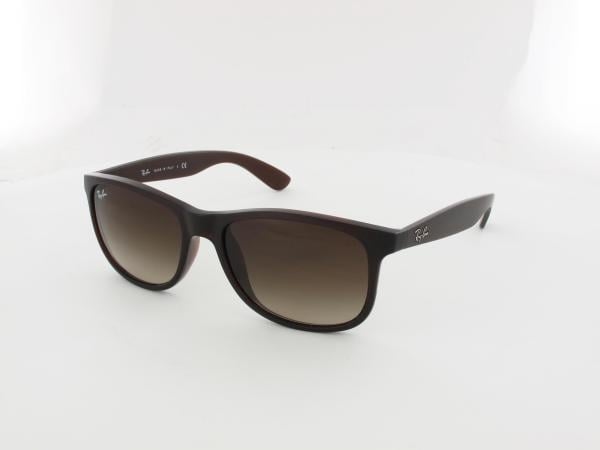 Ray Ban Andy RB4202 607313 55 matte brown / brown gradient