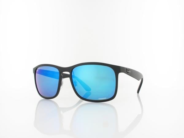 Ray Ban RB4264 601/SA1 58 matte black / green mirror blue polar