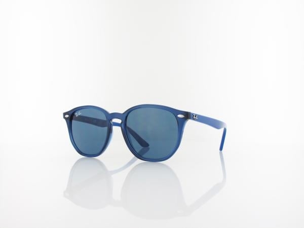 Ray Ban RJ9070S 707680 46 transparent blue / dark blue